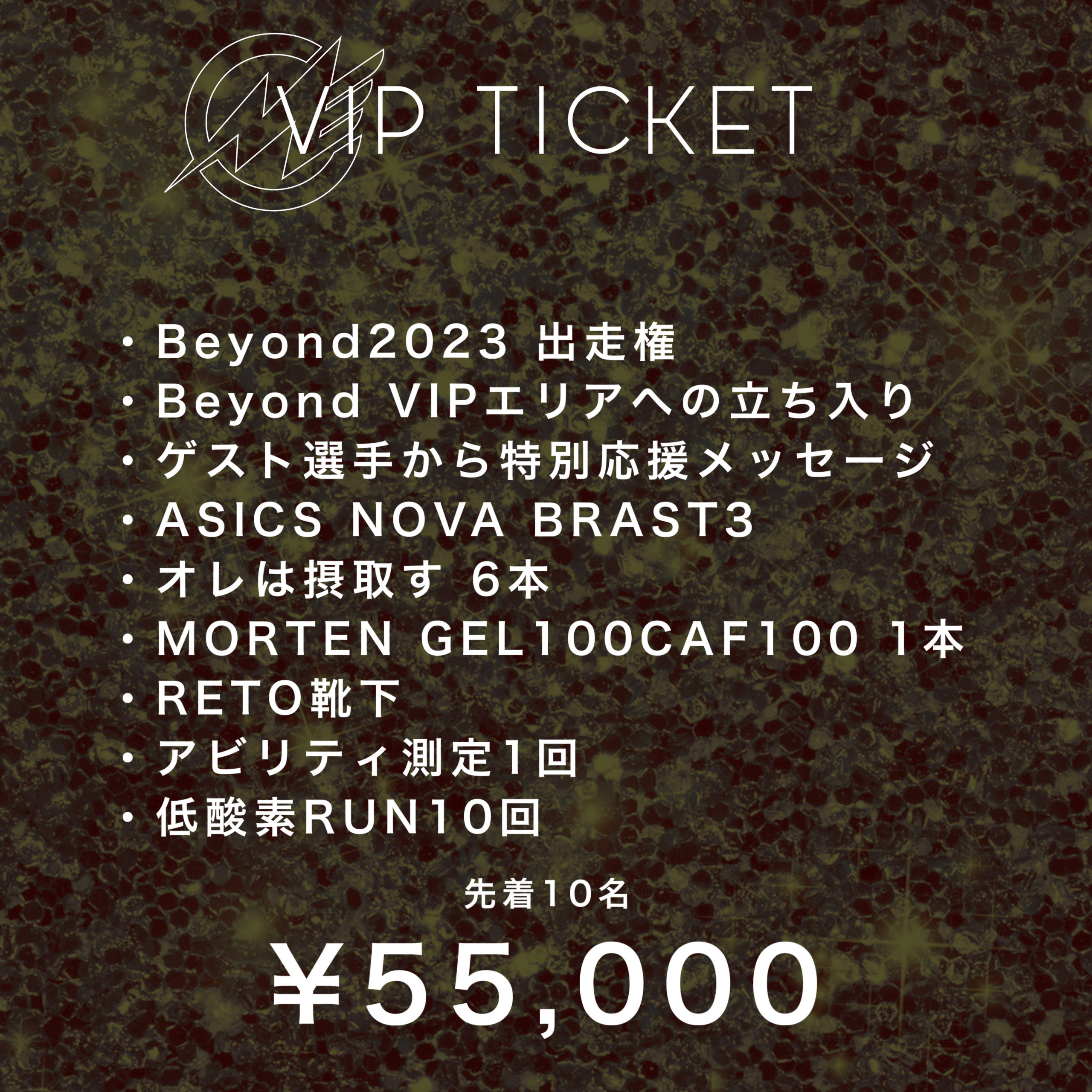 VIPチケット詳細発表
